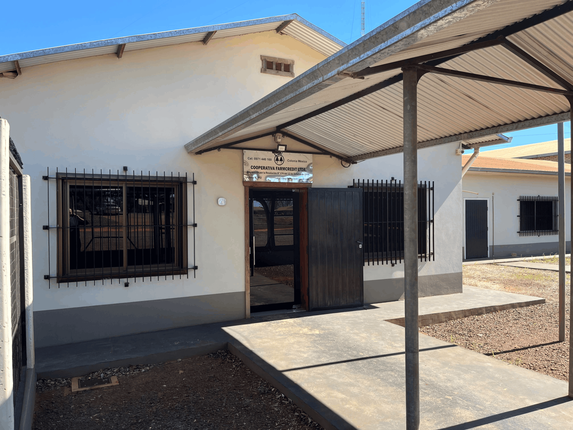 Sede de la Cooperativa Farmcredit en Colonia México
